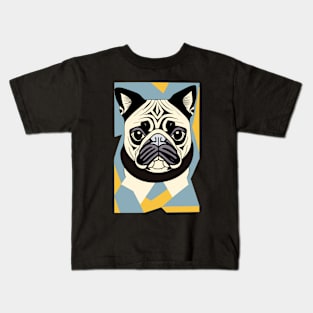 Portrait of Pug Kids T-Shirt